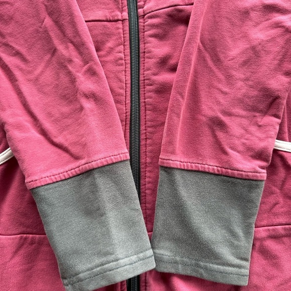 Peek A Boo Beans Girls Pink Zip Hoodie Size 8 - Picture 4 of 5